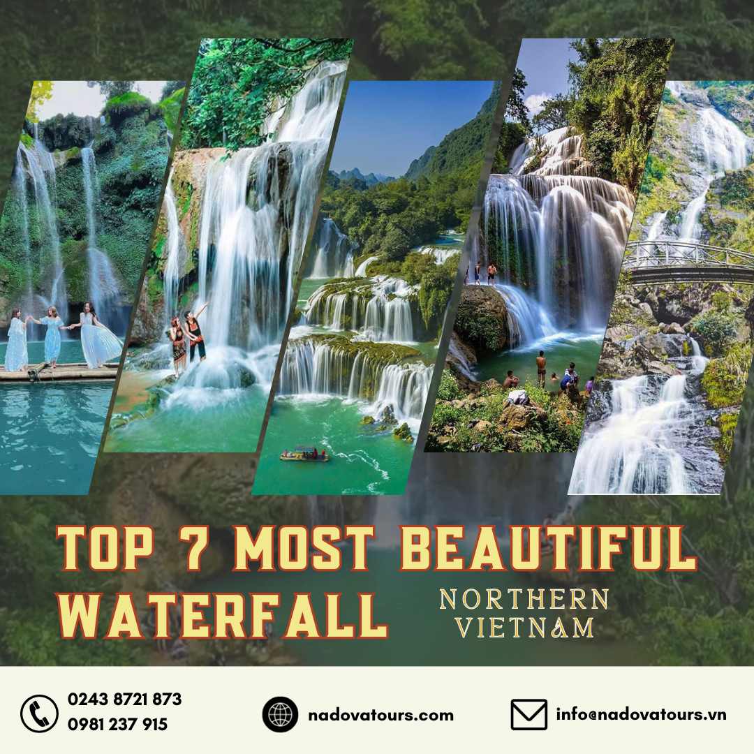 Top 7 most beautiful waterfalls in Northern Vietnam